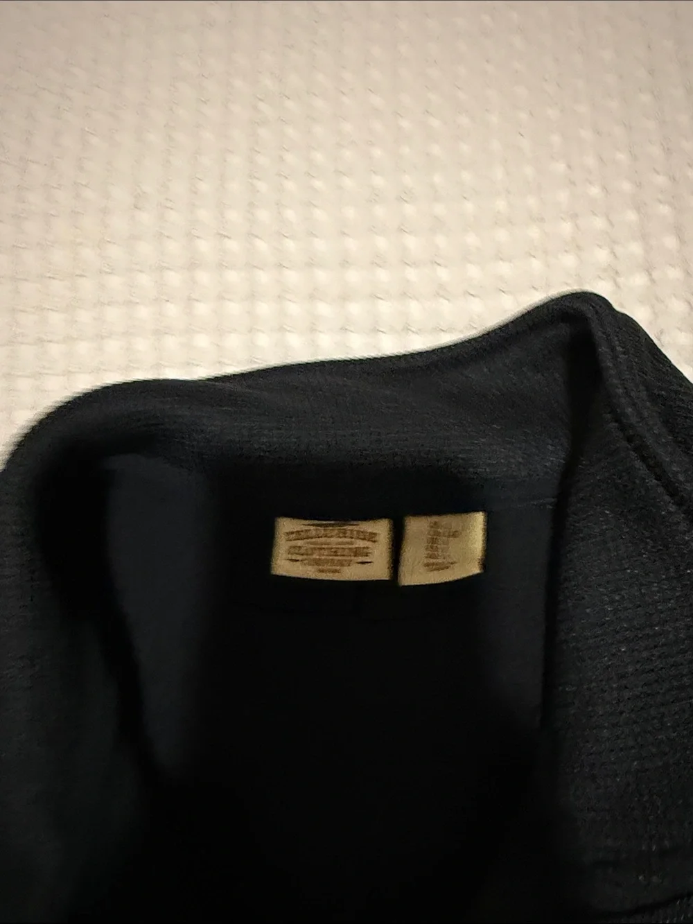 Men's Black Half-Zip Pullover Sweater - Casual Layering